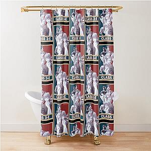 Assassination Classroom Vintage Design Shower Curtain