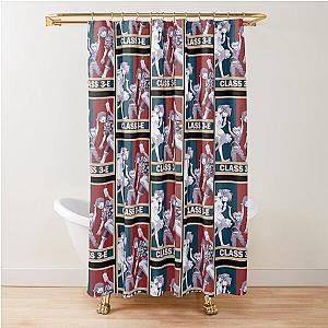 Assassination Classroom Vintage Design Shower Curtain