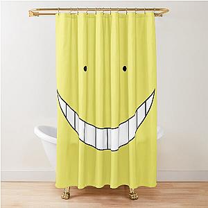 The endearing character from Assassination Classroom big yellow octopus shower curtain