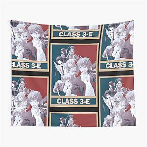 Assassination Classroom Vintage Design Tapestry