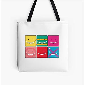 Assassination Classroom Multiple Faces Tote Bag