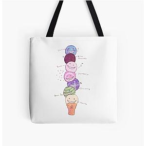 Assassination Classroom Ice Cream All Over Print Tote Bag