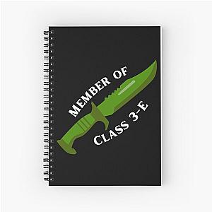 Member of Class 3D Assassination Classroom ID Spiral Notebook