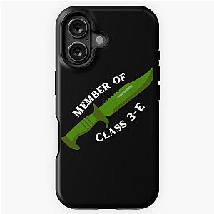 Member of Class 3-E Assassination Classroom ID iPhone Tough Case

becomes:

 Member of Class E Assassination Classroom iPhone Case