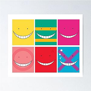 Faces Assassination Classroom Poster