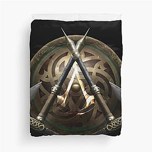 Assassin's Creed Valhalla Shield and Axes Duvet Cover