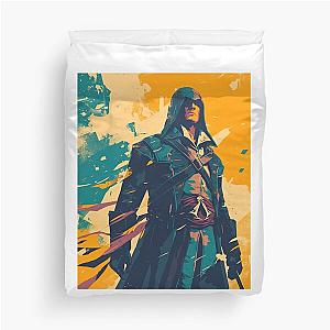 Assassin Travel Poster  Duvet Cover