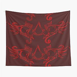 Assassin's Creed Pattern (Red) Tapestry