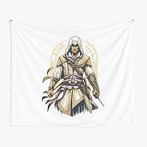 ASSASSINS CREED Lights Assassin in action Tapestry