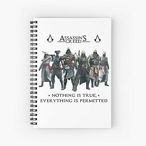 The Order of Assassin's Creed by Joshi x Julie Spiral Notebook