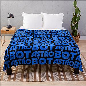 Astro Bot Logo Throw Blanket