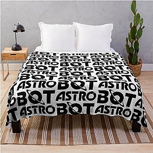 Astro Bot Logo Throw Blanket