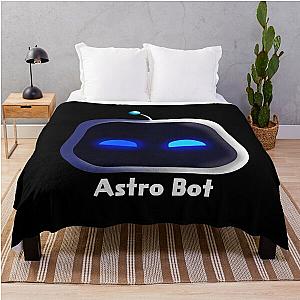 ASTRO BOT rescue mission head Throw Blanket