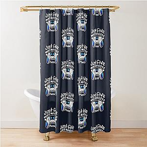 Just five more minutes astro bot dual sense Shower Curtain