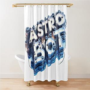 Astro Bot Shower Curtain