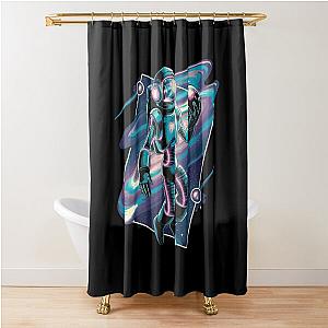 Astro Bot Exploration Shower Curtain