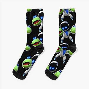 Astro Bot Frog Socks