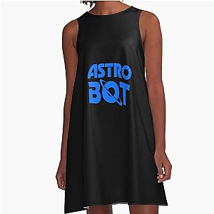 Astro Bot Logo A-Line Dress