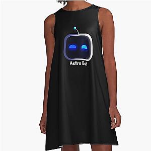 ASTRO BOT rescue mission head A-Line Dress