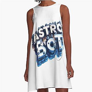 Astro Bot A-Line Dress