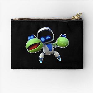 Astro Bot Frog Zipper Pouch