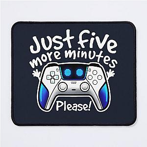 Just five more minutes astro bot dual sense Mouse Pad