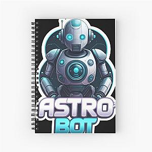 Astro bot Spiral Notebook