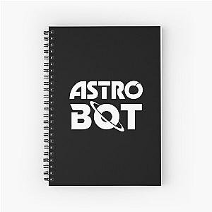 Astro Bot Logo Spiral Notebook