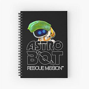 ASTRO BOT Rescue Mission LOGO with Bot Spiral Notebook