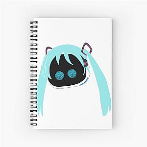 Astro Bot Miku Spiral Notebook