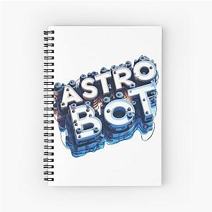 Astro Bot Spiral Notebook