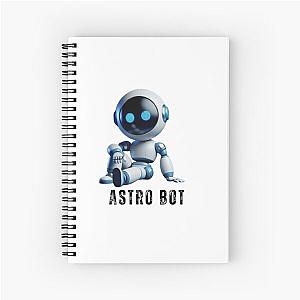 astro bot Spiral Notebook