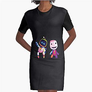 Astro and Sackboy Graphic T-Shirt Dress