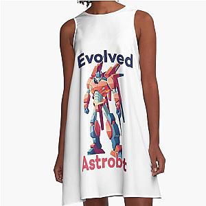 Evolved Astrobot Transformer Robot A-Line Dress