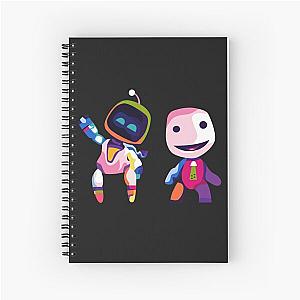 Astro and Sackboy Spiral Notebook