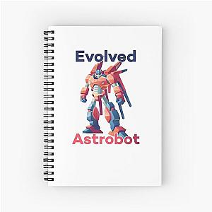 Evolved Astrobot Transformer Robot Spiral Notebook