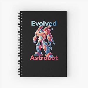 Evolved Astrobot Transformer Robot Spiral Notebook