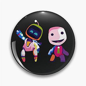 Astro and Sackboy Pin