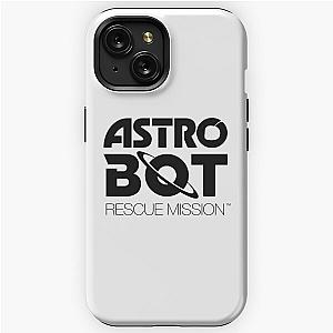 ASTRO BOT Rescue Mission BLACK LOGO iPhone Tough Case