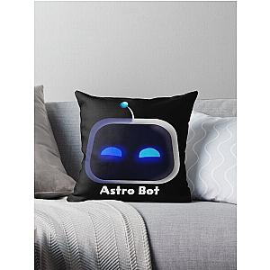 ASTRO BOT rescue mission head Throw Pillow