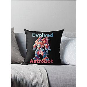 Evolved Astrobot Transformer Robot Throw Pillow