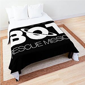 ASTRO BOT Rescue Mission WHITE LOGO Comforter