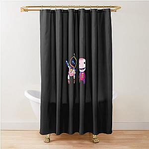 Astro and Sackboy Shower Curtain