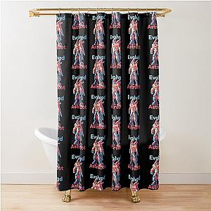 Evolved Astrobot Transformer Robot Shower Curtain