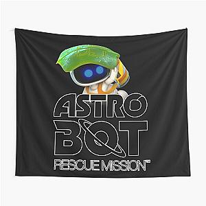 ASTRO BOT Rescue Mission LOGO with Bot Tapestry