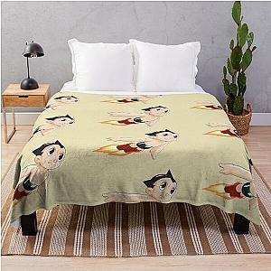 Astro Boy Vintage Anime Manga Comics Throw Blanket