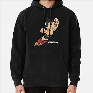 Vintage Astro Boy Anime Hot Rod Space Art Childhood Manga Pullover Hoodie