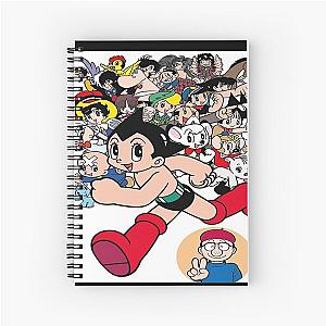 Astro boy anime classic Spiral Notebook