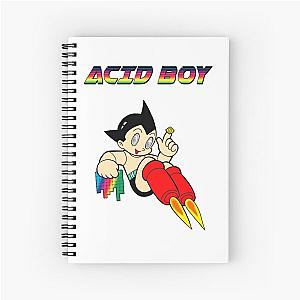 acid boy astro boy  Spiral Notebook