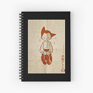 Astro Boy Long Spiral Notebook